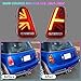 Archaic Tail Lights Compatible with Mini Cooper R50 R52 53 2001-2007,Rear Lamp for 1st Gen Mini Cooper Hatchback/Convertible,Red