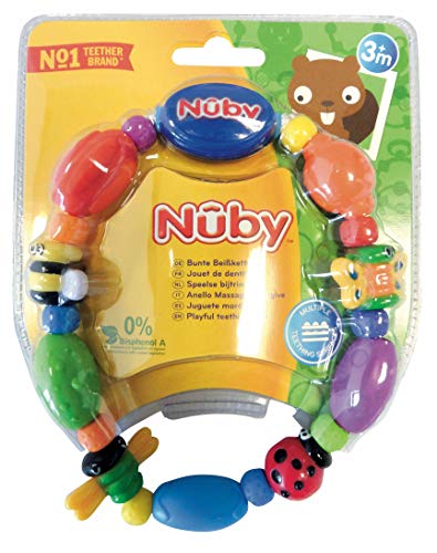 Nuby Bug-A-Loop Teether, Colors May Vary - Image 6