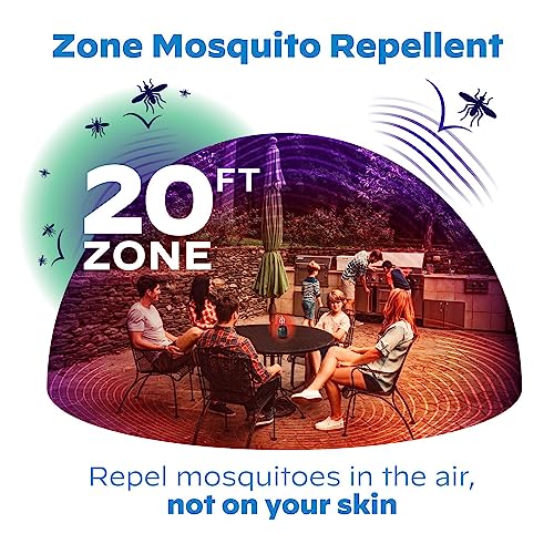 Thermacell-Mosquito-Repellent-E-Series-Rechargeable-Repeller-with-20-Mosquito-Protection-Zone-Includes-12-Hr-Repellent-Refill-No-Spray-Flame-or-Scent-DEET-Free-Bug-Spray-Alternative