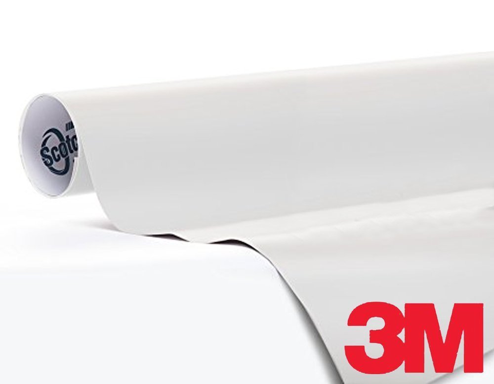 Buy 3M 1080 Satin Pearl White Air-Release Vinyl Wrap Roll (1/2ft x 5ft ...