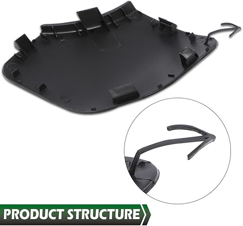 Miniatura 5 de GRAND ORANGE Soporte de parachoques delantero para tapa de remolque compatible con Nissan Pathfinder 2016-2019 622A0-9PF0A