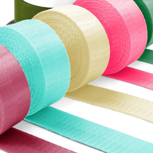 image for Grosun Nylon Webbing 1 inch 1.5 inch 2 inch Webbing Nylon Strap Nylon 