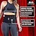 McDavid Sweat Band & Waist Trimmer Belt for Men, Back Support, Improves Posture During Workouts, Waist Trainer For Men