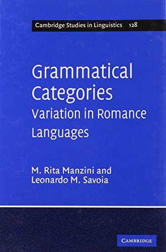 Grammatical Categories view 2