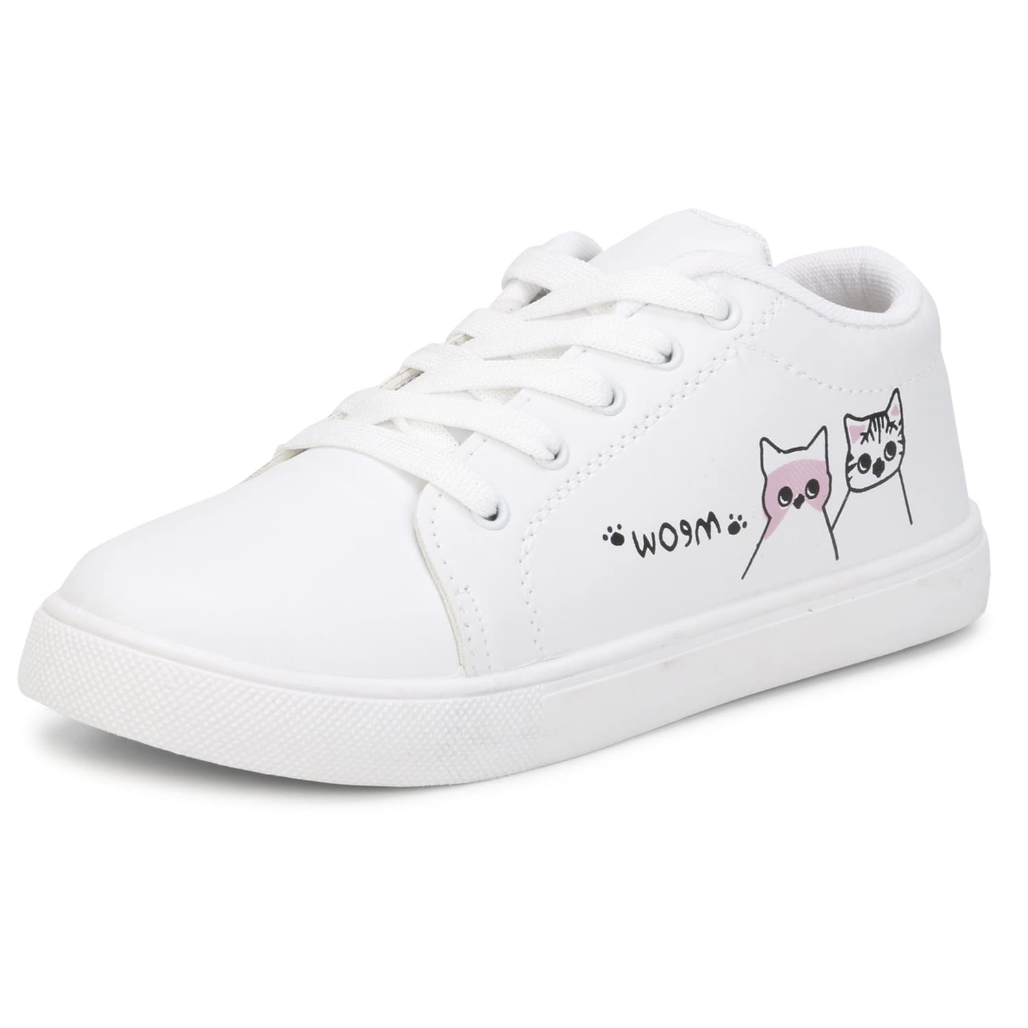 Kraasa Meow Casual Sneakers for Women | Latest Trend Casual Shoes, Sports Shoes for Women White UK 4 (B0B2RSBMR2) Amazon Price History, Amazon Price Tracker