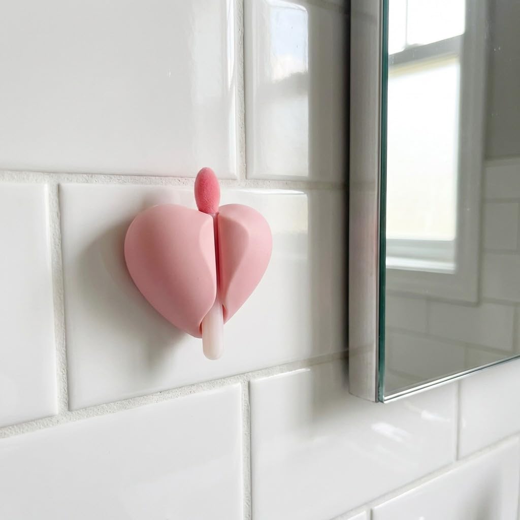 Support de pinceau à lèvres, baume à lèvres compatible avec masque de sommeil LANEIGE - Housse de protection en silicone pour pinceaux à lèvres (rose, bleu et vert)