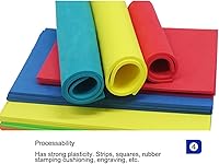 Vista 6 de Tablero de espuma para manualidades de 1 Mx2M, tablero de espuma EVA, calcomanía de espuma, tarjetas de esponja de papel, manualidades para niños