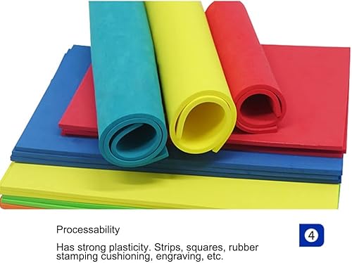 Miniatura 6 de Tablero de espuma para manualidades de 1 Mx2M, tablero de espuma EVA, calcomanía de espuma, tarjetas de esponja de papel, manualidades para niños,
