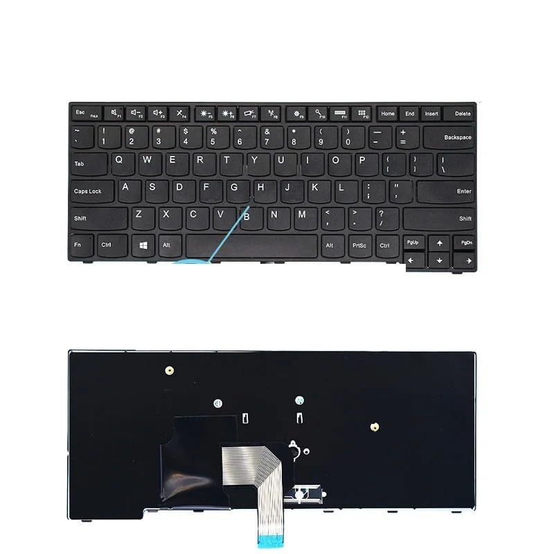 Clavier portable ThinkPad E450 E570 W450 marron anti touches bloquées