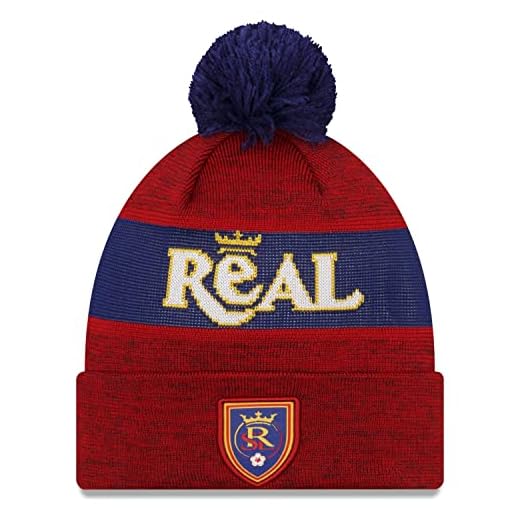New Era Berretto invernale in maglia con pompon - MLS Kick Off 2022, Real Salt Lake, Taglia unica 6 New Era Berretto invernale in maglia con pompon - MLS Kick Off 2022, Real Salt Lake, Taglia unica