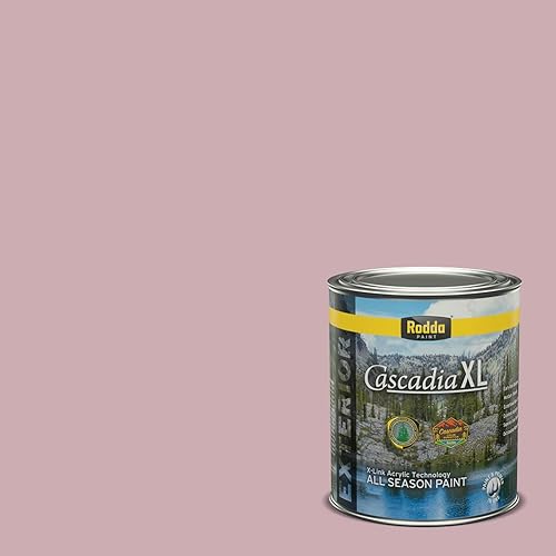 Vista 4 de Rodda Paint CASCADIA ZERO - Pintura satinada e imprimación para interiores en uno, 1 galón, Lady Flower Flor de señora
