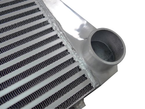 Cxracing Universal 3.5" V-Mount Intercooler For Fc Rx7 #TOP3