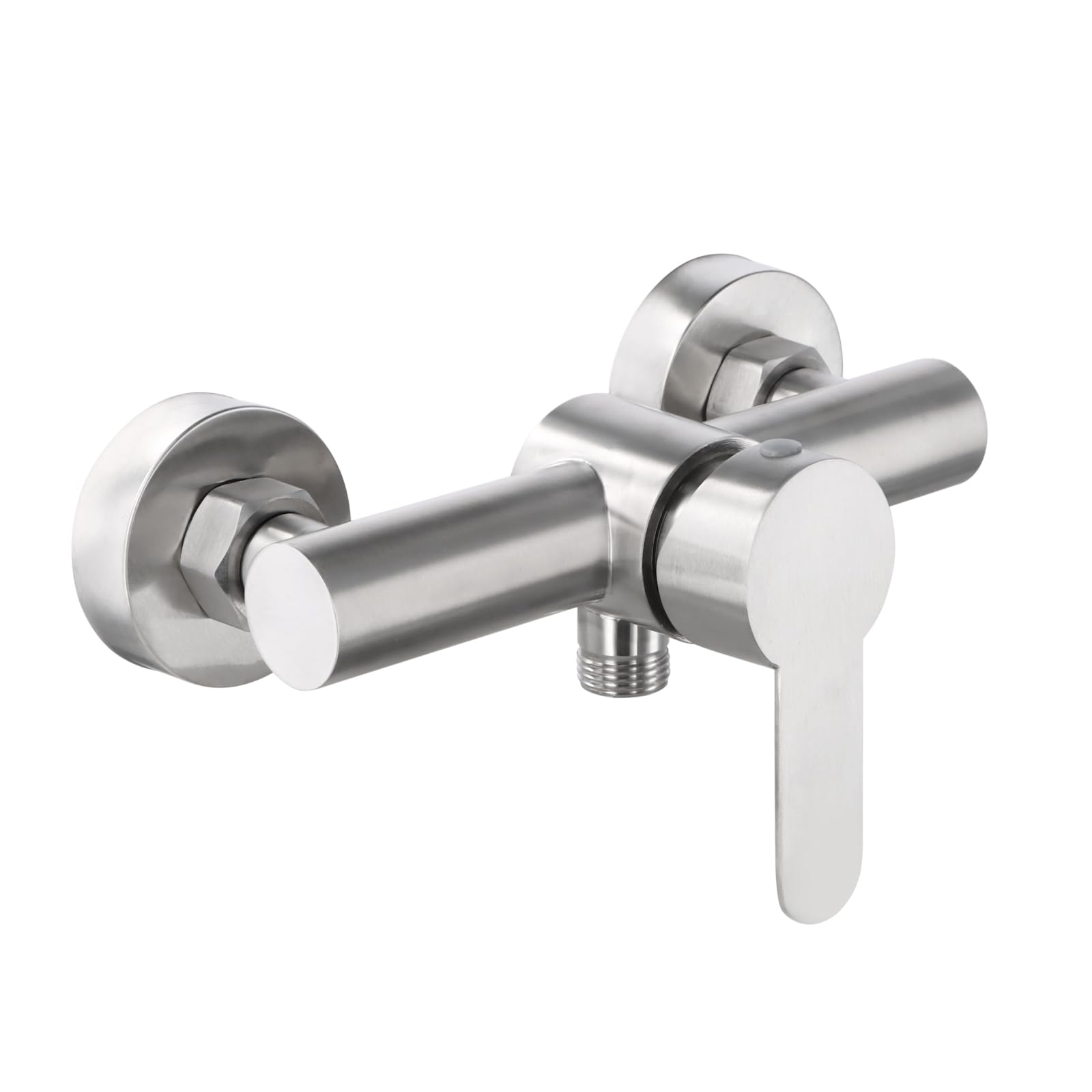 Mitigeur de Douche Mural, Robinet Douche Universel Acier inoxydable 304, Robinet salle Bain Douche, Mitigeur Bain Douche avec Accessoires