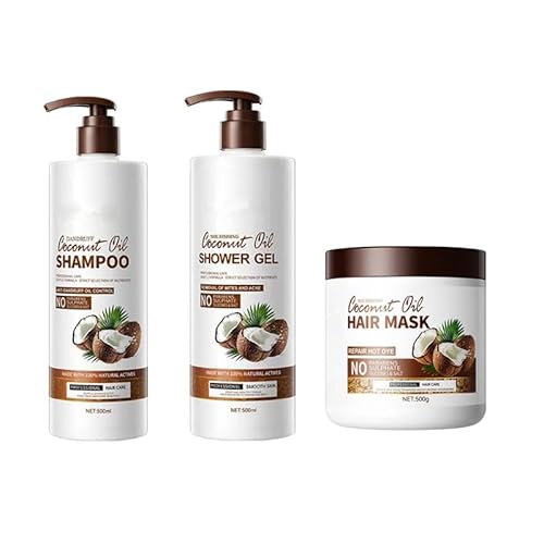 Coconut Oil Shampoo & Hair Mask, Coconut Shampoo, Herbal Essence Coconut Milk Shampoo, Natural Organic Nourishing Moisturizing R