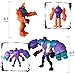 Figures Based on Ben 10 Action Figures - Set of 10 Toys [Ben Tennyson, Armored Shock Rock, Four Arms, Heatblast, XLR8, Hot Shot, Diamind Head, Overflow]
