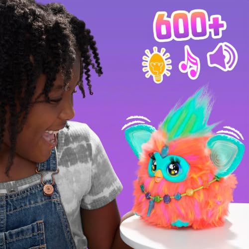 Peluche Interactive Hasbro Furby F6743 – Reconnaissance Vocale, 600+ Réponses - vue 4