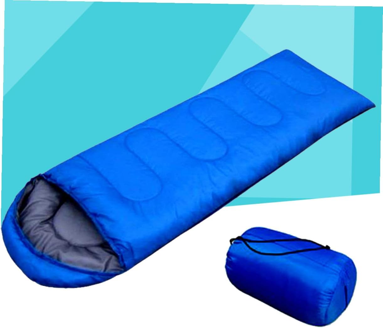 Compression Sack Included Hooded for Camping Lightweight Outdoor for Hiking Backpacking Warm Weather Use