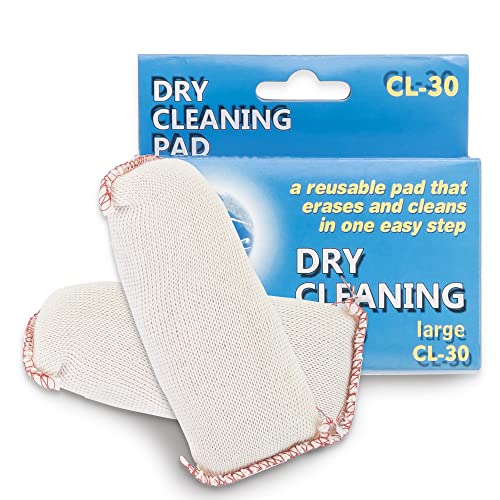 2 Pack Pacific Arc Dry Cleaning Pads Large for Drafting, Art, Architecture, and Graphite