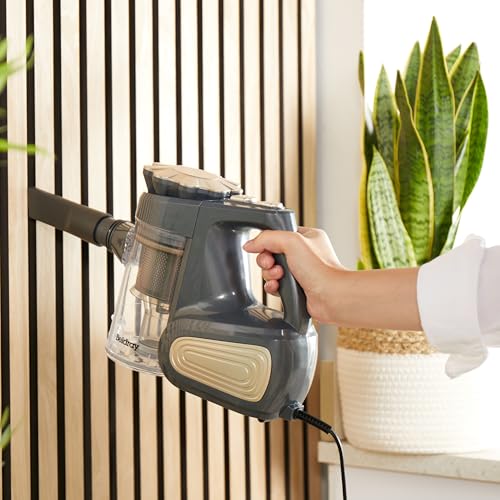 Beldray BEL01731TT Titanium 2-in-1 Hand Vacuum Cleaner - Converts To Handheld Unit, Floor To Ceiling Cleaning, 600ml Dust Container, Washable Extra HEPA Filter, Includes Crevice/Brush Tool, 600W - Image 8