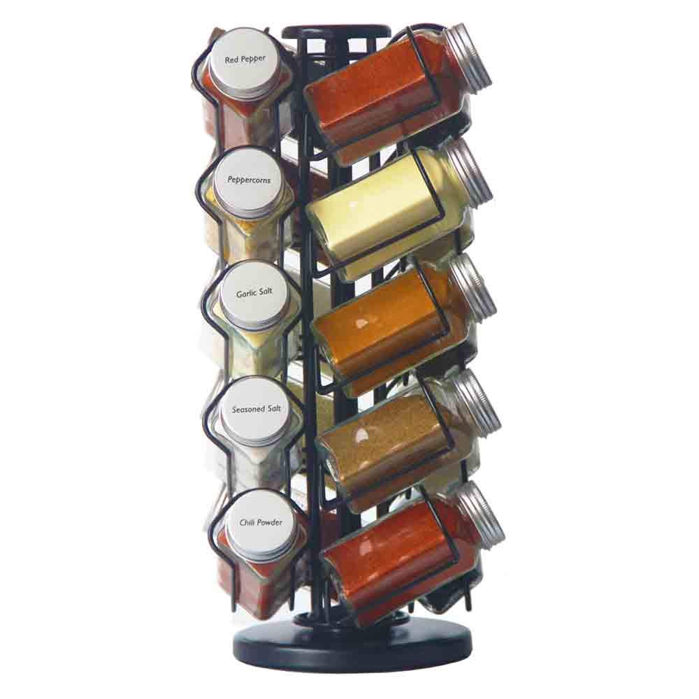 Buy BLACKSMITH FAMILY Spices Racks,Seasoning Organizer Rack,Spice Rack