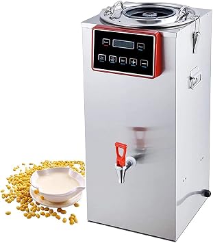Large-Capacity Commercial Soybean Milk Machine, 18L Electric Automatic Nut Soybean Milk Machine with Stirring and Heating Function