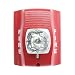 System Sensor SR SpectrAlert Wall-Mt Selectable Horn Strobe 12/24V, Red