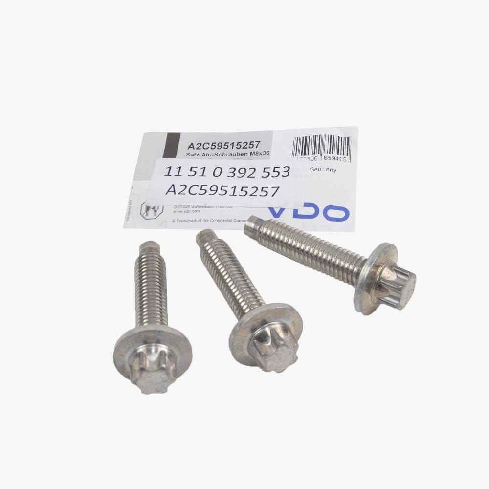 Siemens 11 51 0 392 553 Engine Water Pump Bolt Kit