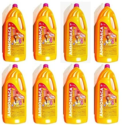 8 Pezzi DERSY Ammoniaca profumata multiuso ML 2000[ Totale LT 16 ]