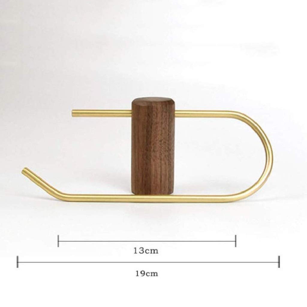 Metallo Supporto di Carta igienica Holder -WC Carta fissato al Muro in Acciaio Inox Bagno Rust Proof igienici Supporto del Tessuto