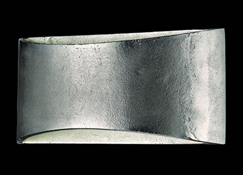 Preisvergleich Produktbild Wandleuchte 2-flg.- SHINE - ALU nickel antik