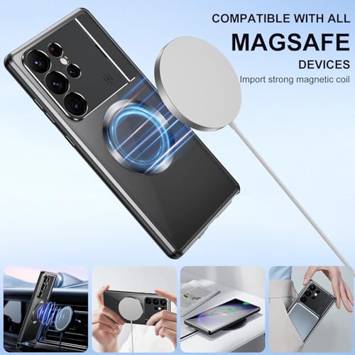 Coque Samsung S22 Ultra fine robuste et magnétique pour chargeur sans fil - 7