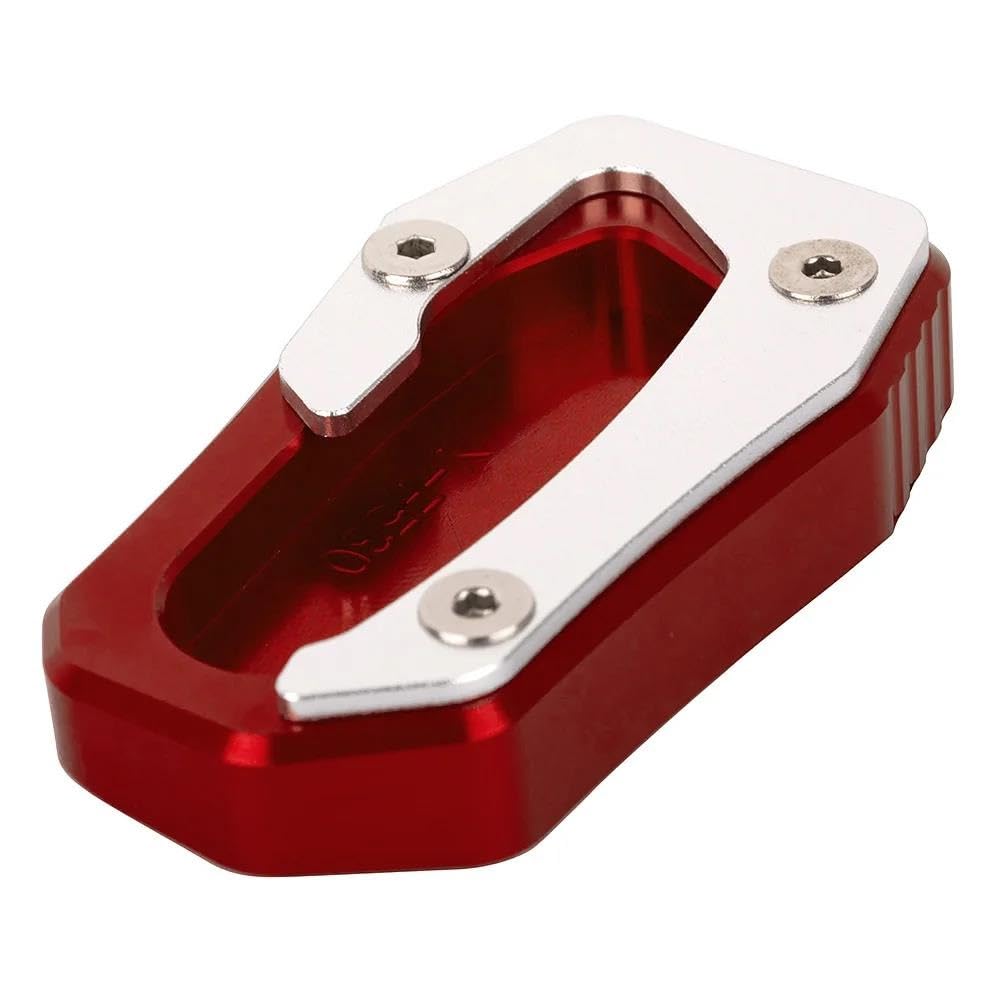 Support d'extension de béquille Tmax 530 rouge anti-enfoncement