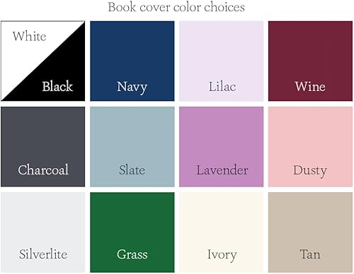 Miniatura 6 de Graduation Party Book for High School Graduation Class, Photo Album Well Wishes for Friends and Family - Black Gold (12x12)