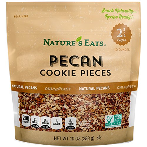 Nature's Eats Pecan Cookie Pieces, 10 Ounce