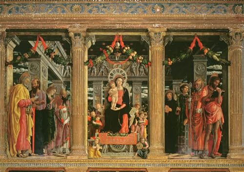 Toile Retable de saint Zénon Andrea Mantegna Impression Affiche 60x90