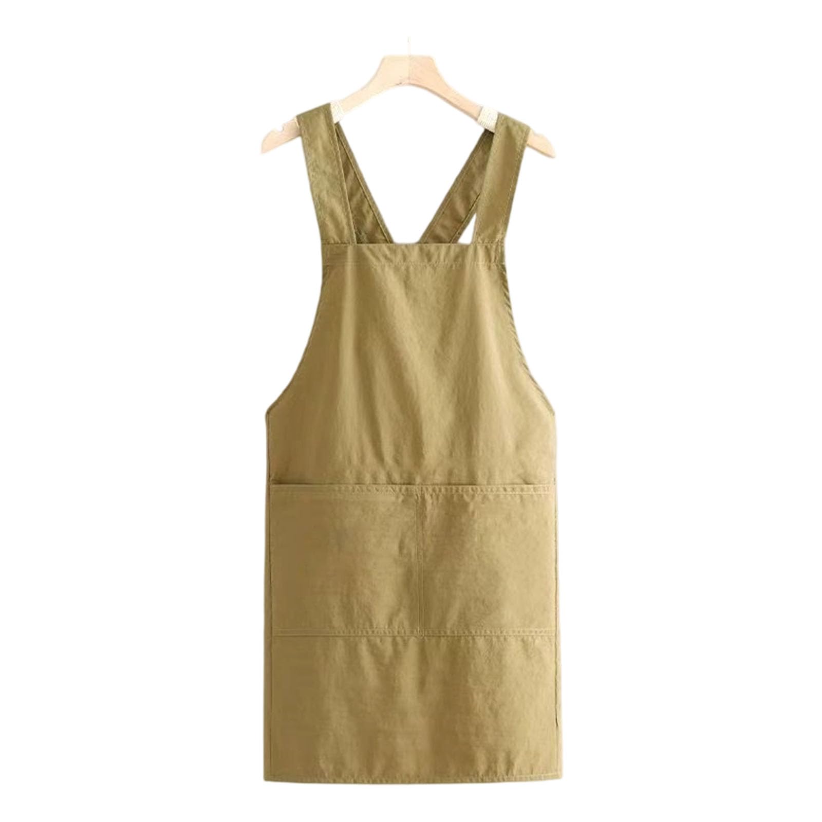 hogtnd Simple Waterproof Apron with Water and Oil Resistant Kitchen for Convenient Cooking at Home, BBQ and Restaurant