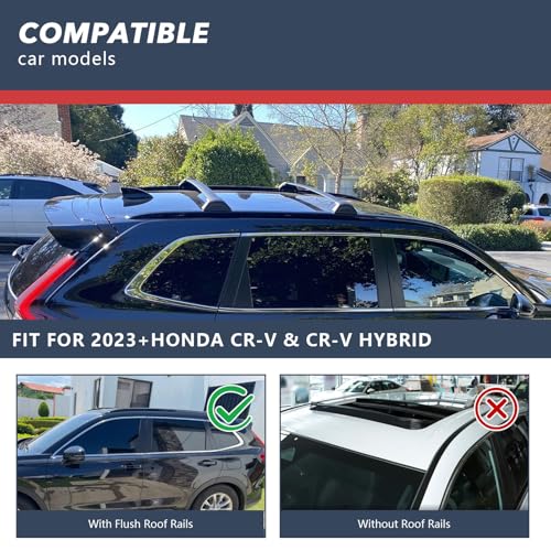 ANTS PART Roof Rack Cross Bars for 2023-2026 Honda CRV & CR-V Sport Hybrid by ANTS PART - Image 2