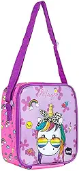 Lancheira Térmica Unicórnio Magic Rosa e Roxo BRW