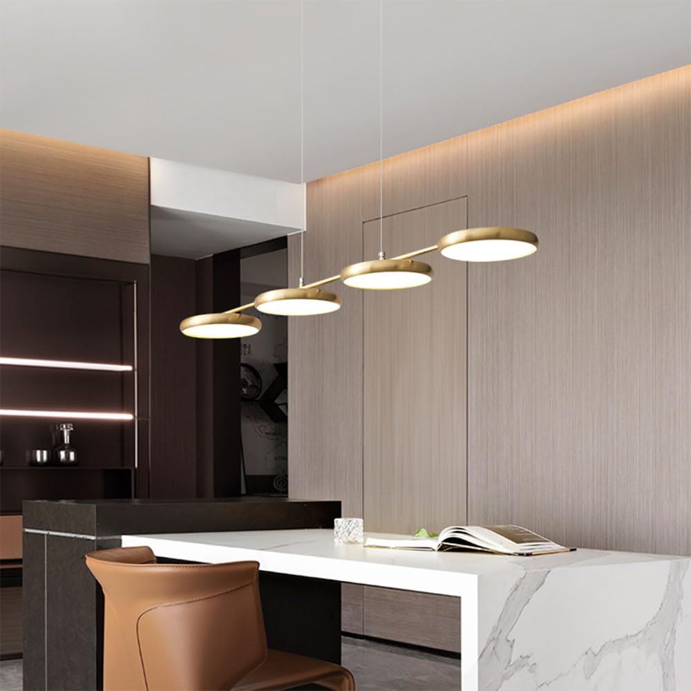 FZQSXAZU Ceiling Pendant Light Fixture Multi-Chandelier Dimmable Modern LED Hanging Lamp Nordic Decoration for Dining Room Bedroom Kitchen Island Cafe