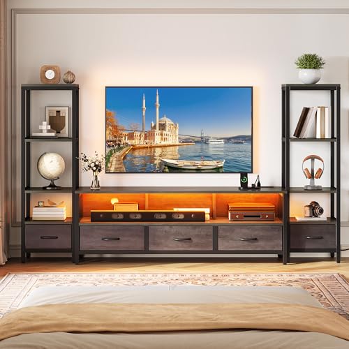 YITAHOME Modern TV Stands for 65 inch TVs, Entertainment Center