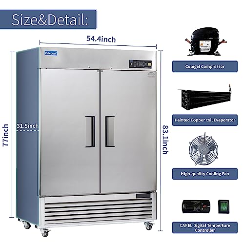 Commercial refrigerator True T-49