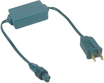 Novelty Lights Coaxial LED Mini Light Power Connector, Green