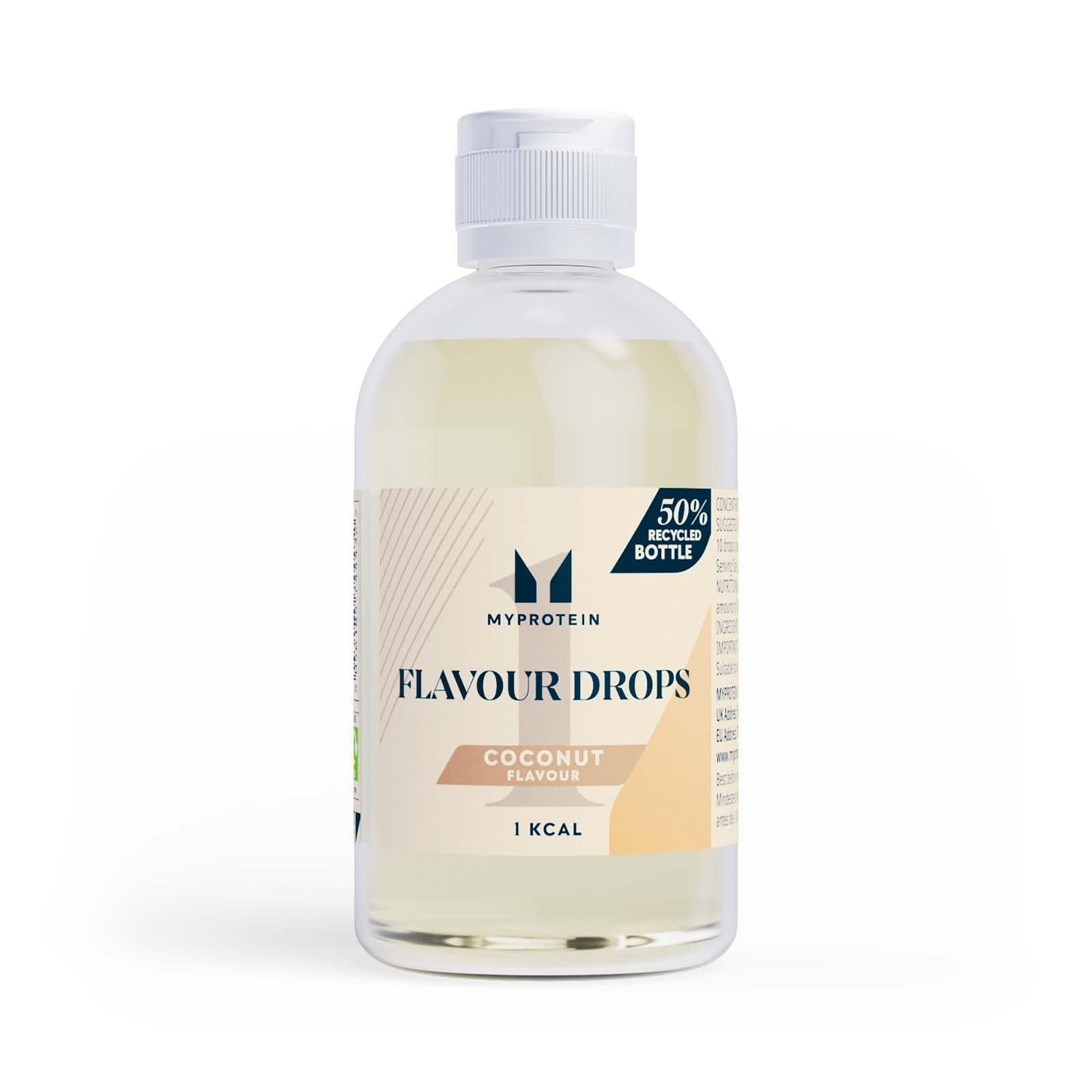 Myprotein FlavDrops Liquid Sweetener | Natural Flavour Enhancer for Protein, Oats, Coffee & More | Sugar-Free & Easy to Mix | Coconut 50 ml