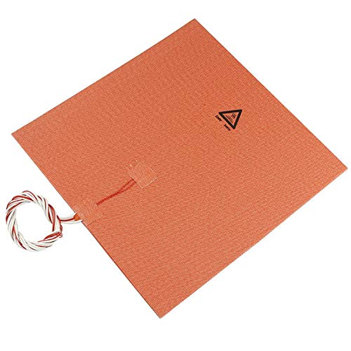 Lysee 3D Printer Parts & Accessories - 150150mm 110V 180W Silicone Rubber Heating Pad for 3D Printer Heating Bed PXPE