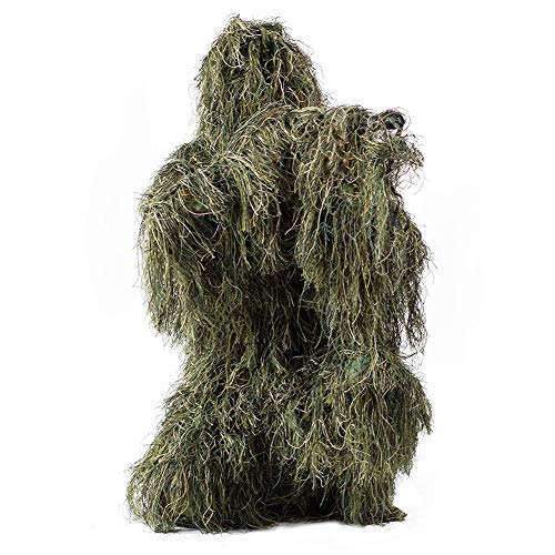 Zicac 3D Ghillie Camouflage Suit Jungle Ghillie Suit Woodland Zicac 3D Ghillie Camouflage Suit Jungle Ghillie Suit Woodland
