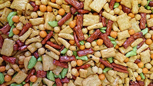 Snack Salati Di Riso, Salatini Orientali Crackers Rigato Mix [1Kg] Perfetto Per Aperitivo, Stuzzichini Croccanti Con Sale. Gusto Paprika Dolce, Qualità Di Prima Scelta Gustosa e Squisita - Dorimed