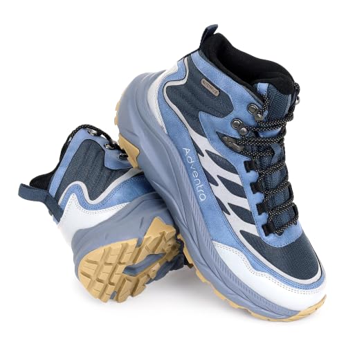 Image of Waterproof Hiking Shoes | Mid Ankle | Ripstop Fabric | Anti Skid Rubber Sole | ET1112
