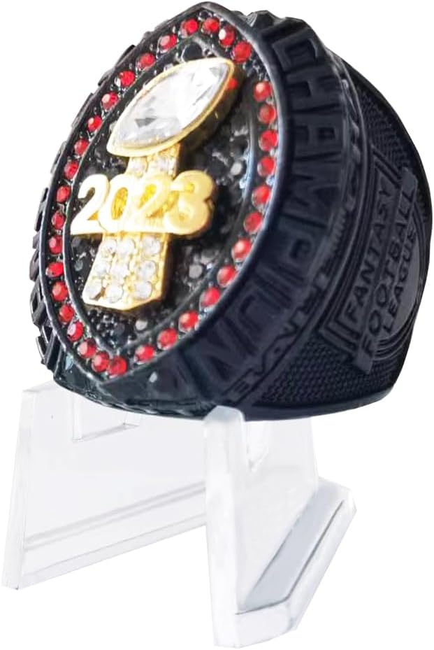 2023 Fantasy Football Championship Ring Award Prize Sport MVP Winner FFL League Champion Ring