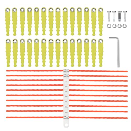 Image of THTEN AF-100 Replacement Blade Fit for Black+Decker GH600 GH900 LST220 | Compatible with Black Decker GH610,GH912,ST6600,ST7000,ST7700,NST1118,NST2118,LST220,LST300 Line String Trimmer 43PK