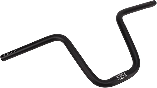 Guidão de Mountain Bike Com 25,4 Mm de Diâmetro e 580 Mm de Liga de Alumínio, Guiador Extra Longo para Bicicletas de Estrada e Mountain Bikes (210 mm/8,3 pol. de)